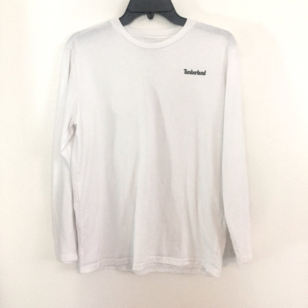 Timberland white logo long sleeve boys. XL 18 - 20